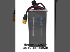 Herewin 12S 44.4V 25C 30000mAh Pouch Pack Lipo UAV pin