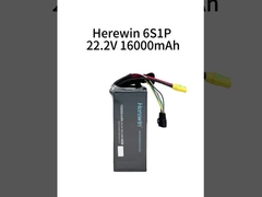 Herewin 6S1P 16000mAh 22.2V 25C Lipo Drone Battery Pack cho UAV