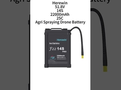 Herewin 14S 22000mAh 51,8V 25C Lipo Smart Drone pin