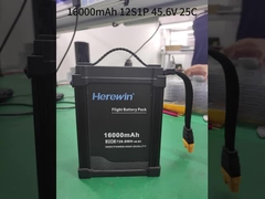 Herewin 16000mAh 12S 45.6V 25C Lipo Smart UAV Drone pin