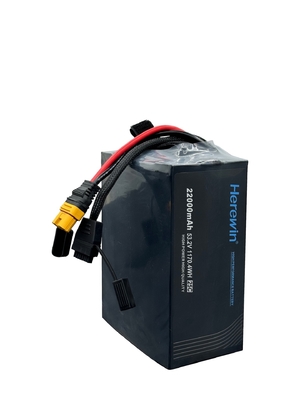 Mua Soft Pack 25C Drones Lipo pouch pin Herewin 14S1P 22Ah 53.2V Uav pin gói sản xuất trực tuyến