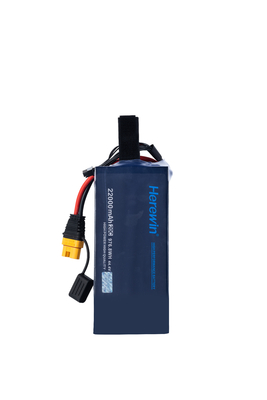 Lipo UAV máy bay không người lái pin 25C Soft Pack Herewin 12S 44.4V 22000mAh