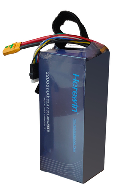 6S 22000Mah LiHv Soft Pack Herewin pin 22,8V cho UAV nông nghiệp
