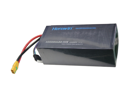 Herewin pin 30000mAh UAV LiPo túi pin pin gói 6S1P 22.2V