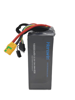 MSDS UN38.3 BIS 6S1P 25C Lipo Drone Bộ pin 16000mAh 22,8V