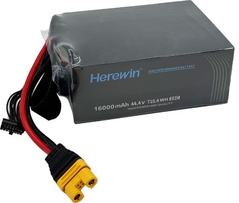 Herewin 12S1P 44.4V 12s 22000mah pin Lipo 25C pin máy bay không người lái