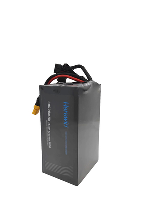 Bộ pin UAV cao áp mềm 45.6V 30000mAh 25C LiHv Drone Battery Herewin 12S