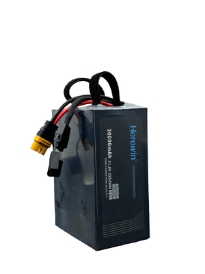 Herewin 14S 51.8V 30000mah pin Lipo 25C LiPo túi xách gói pin máy bay không người lái