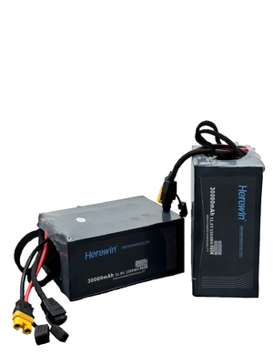 Phân phối Drone LiPo 25C Uav Bộ pin 14S1P 30Ah 51,8V 30000mAh 8kg