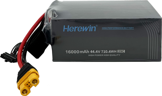 Herewin 12S1P 16000mAh 44.4V 25C Pouch Pack pin cho UAV