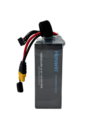 16000mah Smart 12s Lipo pin gói cho nông nghiệp Spray Lipo Drone pin