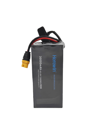 12S 45.6V 30000mAh LiHv Soft Pack UAV pin 25C Herewin pin