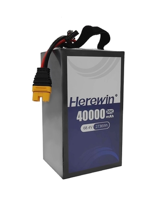 Tỷ lệ xả cao 30C Herewin Semi Solid State Battery 18S 68.4V 40000mAh