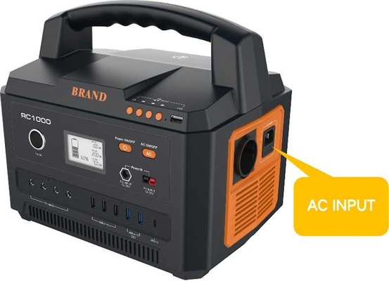 Nguồn cung cấp điện di động AC cho cắm trại 699Wh Trạm điện di động cho những cuộc phiêu lưu ngoài trời