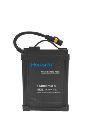12s Lipo Pack Herewin 16000mah Lipo pin 45.6V 25C cho máy bay không người lái thông minh