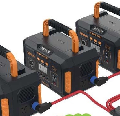 Bộ pin di động với ổ cắm AC cho cắm trại 2264Wh 460 * 366 * 260mm