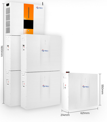 Tất cả trong một 10.24KWH 51.2V 100Ah Hệ thống pin lưu trữ năng lượng gia đình