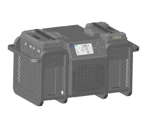 Bộ sạc pin làm mát hai kênh AC100-290V 50-60Hz Lithium