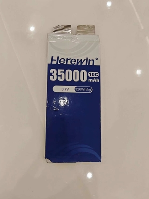 3.7V 35Ah 800 chu kỳ chân không kim loại hóa giấy Lipo pin pin 405g NCM 35000mAh