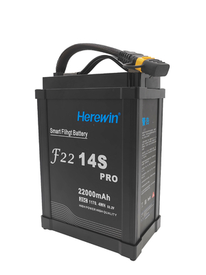 22000MAh Smart Lipo Drone Battery Herewin 14S 53.2V Sạc nhanh cho máy bay không người lái nông nghiệp