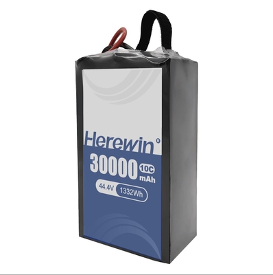 Capacity High Herewin Semi-Solid State Battery 12S 44.4V 30000mAh để sạc nhanh và tuổi thọ chu kỳ dài