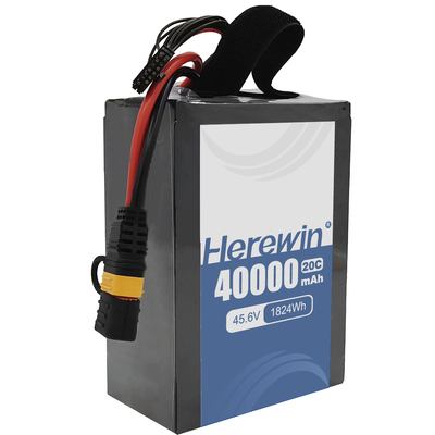 Herewin Semi-Solid State Battery 12S 45.6V 40000mAh cho UAV hiệu suất cao