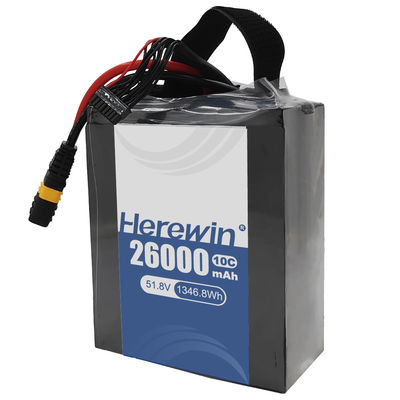 Herewin Semi-Solid State Battery 14S 51.8V 26000mAh Sạc nhanh cho năng lượng máy bay không người lái