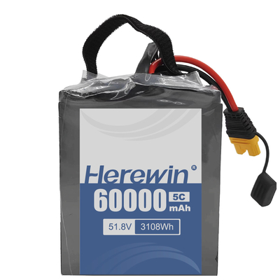 Herewin Semi-Solid State Battery 14S2P 51.8V 60000mAh cho thời gian dài và công suất cao
